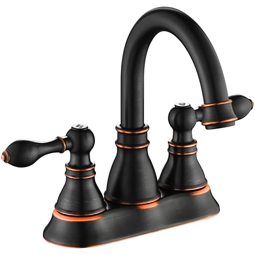 Derengge F-4501-NB Waschbecken-Wasserhahn mit 2 Griffen... - Tech & Electronics Amazon Germany à 20.08€