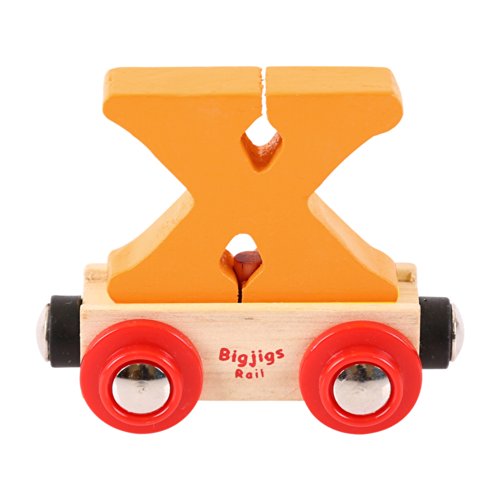 Bigjigs Rail Rail Buchstabenzug X (Orange) - Jouets & Jeux Amazon Allemagne à 3.99€