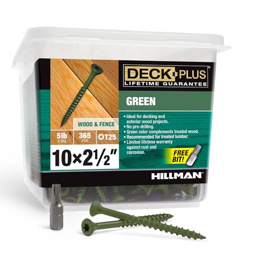 Hillman Fasteners 48402 2,3 kilogram 10 x 2.5 Green... - High-Tech & Électronique Amazon Italie à 8.78€