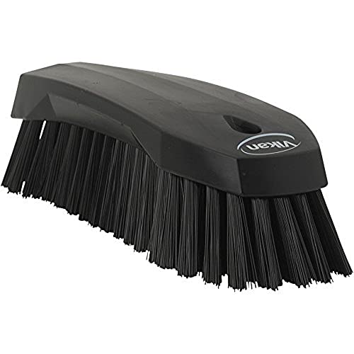 Vikan 38909 Brush,Scrub,Stiff,8",PP/PBT,Black - Beauty & Fragrances Amazon UK à 8.53€