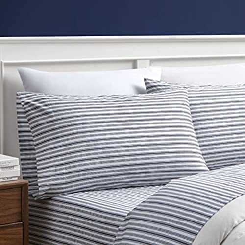 Nautica - King Sheets, Cotton Percale Bedding Set, Casual... - Home & Kitchen Amazon UK à 40.10€