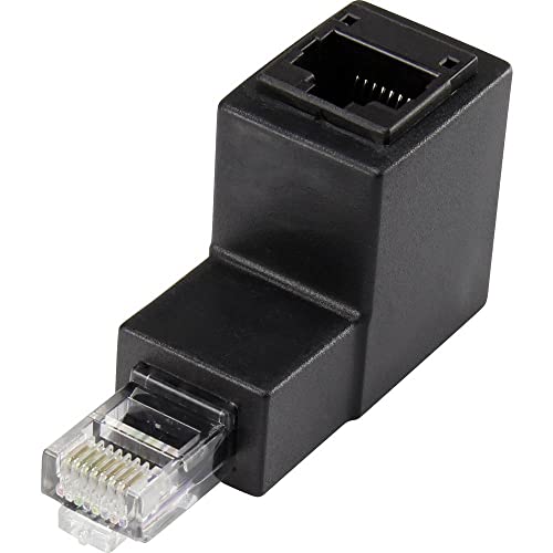 Renkforce Adaptateur réseau RJ45 CAT 5e coudé à 90° vers le... - Animalerie en promo à 7.75€