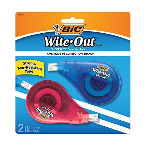 Wite-out EZ Bonne Correction Tape, non rechargeable, 1/15,2... - Fournitures Bureau Amazon France à 9.31€