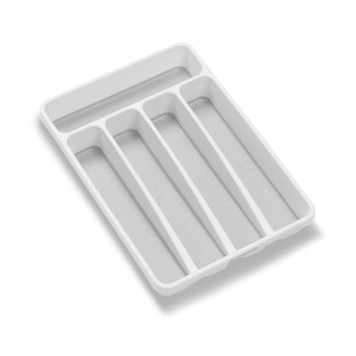 madesmart Mini In Drawer Silverware Tray, White - Maison & Cuisine Amazon Royaume-Uni à 8.27€