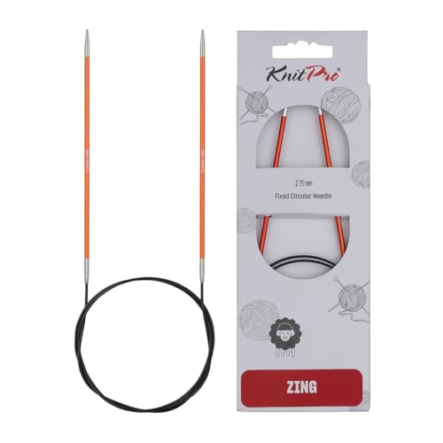 KnitPro Zing: Ferri da Maglia circolari fissi: 2,75 mm... - Loisirs Créatifs Amazon Italie à 7.95€