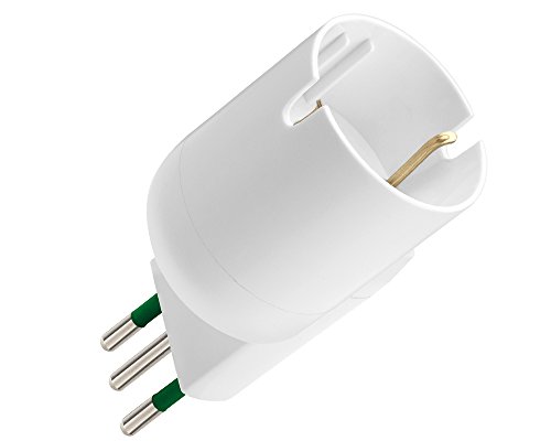 VIMAR Adaptateur S11 + P30 Blanc - Mode & Vêtements Amazon France à 7.22€