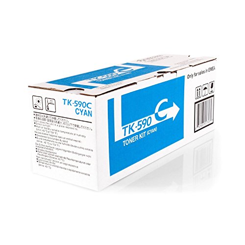 Original Kyocera/Mita 1T02KVCNL0 / TK-590C Toner (cyan, ca.... - Fournitures Bureau en promo à 69.27€