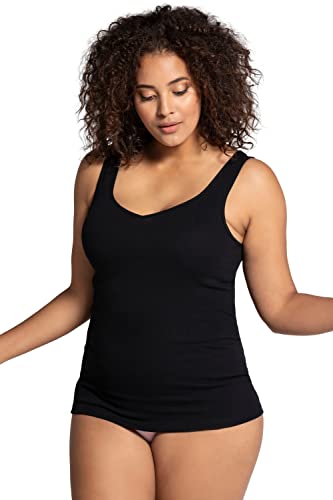 Ulla Popken Achselhemd, Camiseta sin Mangas Mujer, Negro... - Jardin & Extérieur en promo à 12.16€