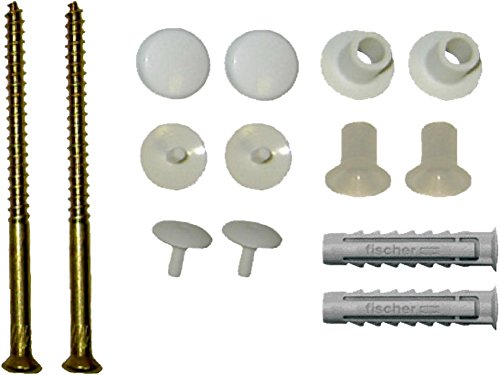 fischer WB10 - W.C. Pan to Floor Verticle Fixing Set, 42834 - Maison & Cuisine Amazon Royaume-Uni à 3.75€