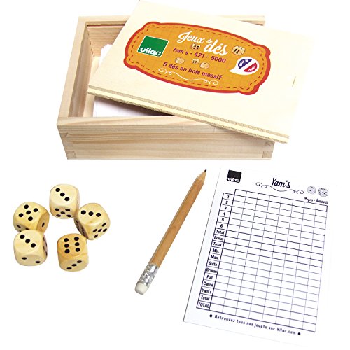 Vilac - Juego de Yahtzee (6036) - Toys & Games Amazon Spain à 14.72€