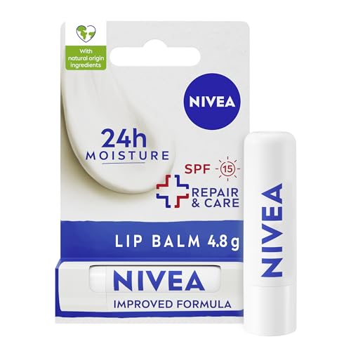 Nivea Repair & Care Lip Balm: Soothing SPF15 Protection for... - Sports & Fitness Amazon Royaume-Uni à 2.00€