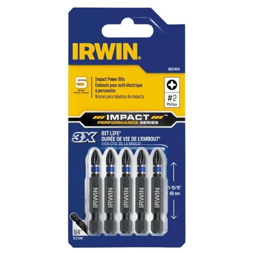 IRWIN Tools 1837454 Impact Série Performance Phillips... - Bricolage & Outils Amazon France à 17.11€