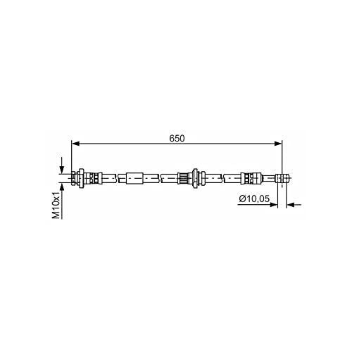 BOSCH Flessibile del freno 1987481476 - Bricolage & Outils Amazon Italie à 26.24€