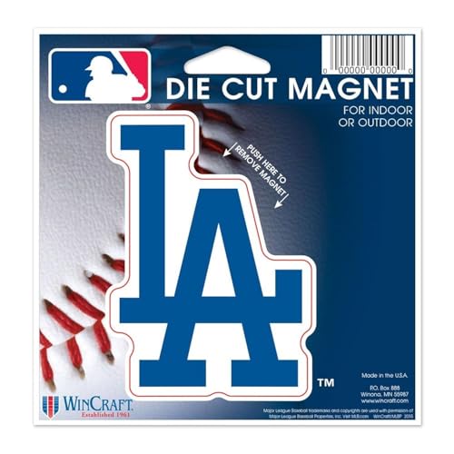 Wincraft MLB Los Angeles Dodgers Aimant découpé 11,4 x 15,2... - Sports & Fitness Amazon France à 23.15€