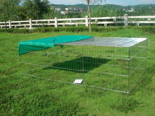 XXXL Rabbit Guinea Pig Dog Duck Chicken Playpen Enclosure... - Pet Supplies Amazon UK à 61.55€