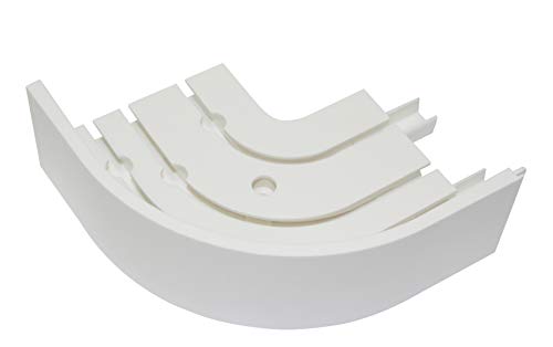Gardinia Arc Rond pour Rail pour Rails à Rideaux avec Cache... - Home & Kitchen Amazon France à 6.70€