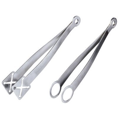 Progressive EEMT-1 Appetizer Tongs, Stainless Steel, 2-Pk.... - Animalerie Amazon Royaume-Uni à 18.44€