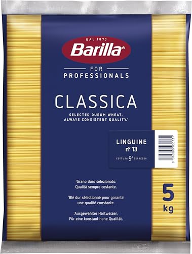 Barilla Hartweizen Pasta Bavette n. 13 – 5kg - High-Tech & Électronique en promo à 10.77€