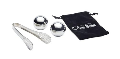 BAR CRAFT Grand Set de Boules de Glace en Acier Inoxydable... - Bricolage & Outils Amazon France à 18.99€