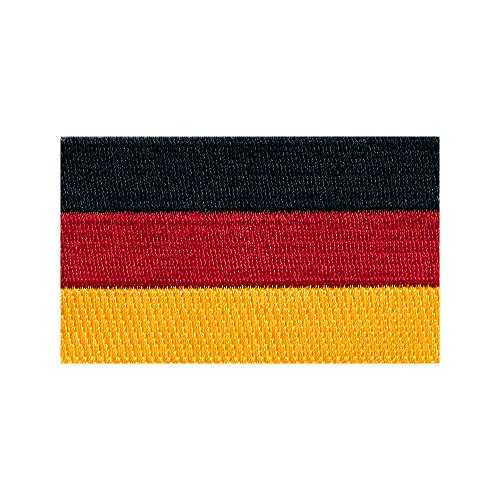 0674 écusson thermocollant motif drapeau allemand - 40 x 25... - Loisirs Créatifs Amazon France à 2.75€