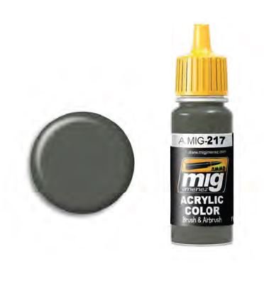 AMMO MIG-0217 - Vernice acrilica Verde Ardesia (Rlm 02), 17... - Loisirs Créatifs en promo à 2.50€