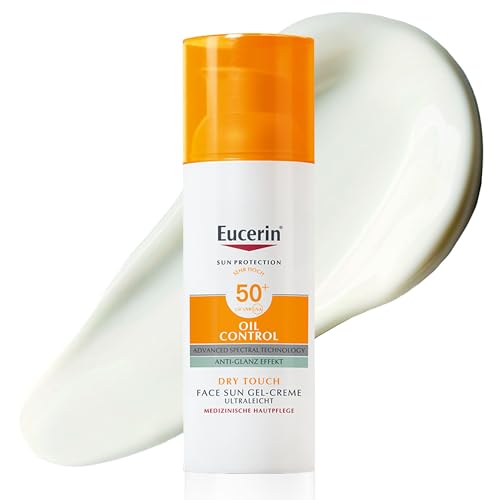 Eucerin Oil Control Sun Face Gel-Creme LSF 50+ 50 ml... - Nouvelle promo Amazon à 15.40€
