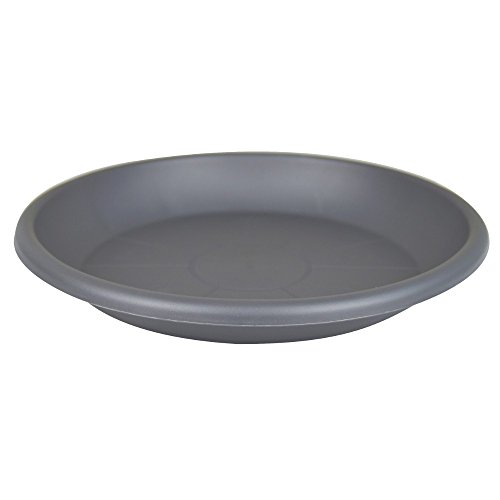Veca Soucoupe cylindre Anthracite 28 cm Pour pot de fleurs... - Jardin & Extérieur en promo à 3.12€
