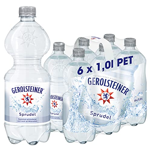 Gerolsteiner Sprudel, EINWEG (6 x 1,0 l) - High-Tech & Électronique Amazon Allemagne à 11.43€