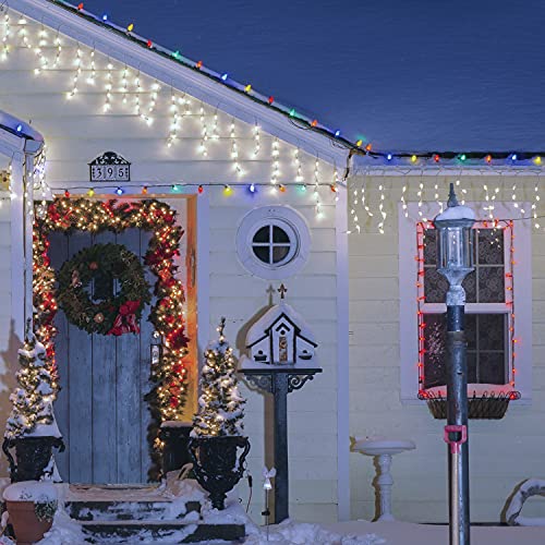 The Christmas Workshop 77520 480 Icicle LED Outdoor... - Jardin & Extérieur Amazon Royaume-Uni à 10.10€