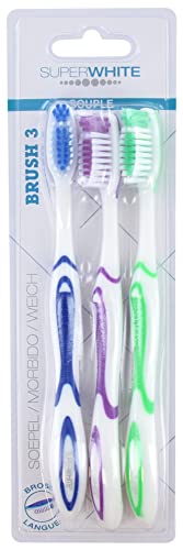 Prowhite Zahnbürste, weich, 3 Stück - Beauty & Fragrances Amazon Germany à 3.95€