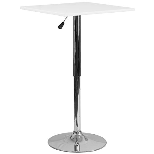 Flash Furniture 23.75SQ Tisch, Holz, verstellbar, weiß, 60... - Maison & Cuisine Amazon Allemagne à 75.27€