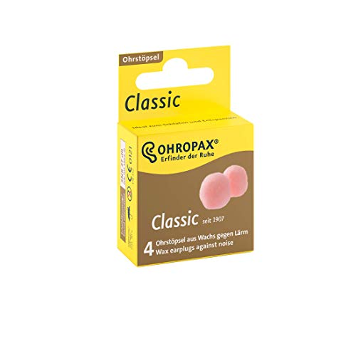 OHROPAX - Classic – Bouchons d'oreille – 1 x 4 pièces –... - Santé & Bien-être Amazon France à 2.45€