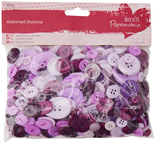 Papermania 250 g, Sortiert Tasten, Violett - Home & Kitchen Amazon Germany à 4.34€