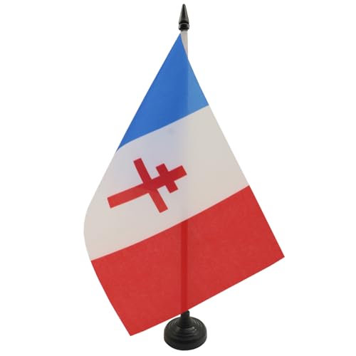 AZ FLAG - Drapeau De Table France libre 1940-1944 21x14 cm... - Maison & Cuisine Amazon France à 4.95€