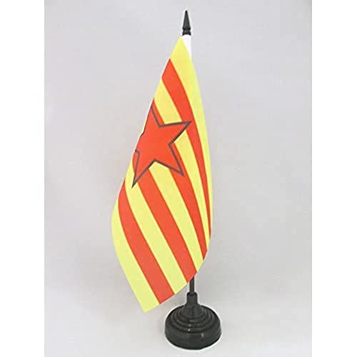 BANDIERA DA TAVOLO ARAGONA INDIPENDENTISTA 21x14cm... - Bon plan à 4.95€