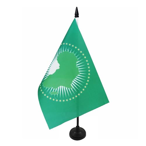 AZ FLAG - Drapeau De Table Union Africaine 21x14 cm - Petit... - Nouvelle promo Amazon à 4.95€
