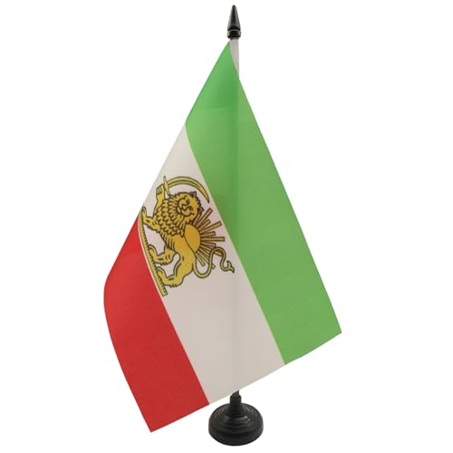 AZ FLAG - Drapeau De Table Iran Ancien 21x14 cm - Petit... - Maison & Cuisine Amazon France à 4.95€
