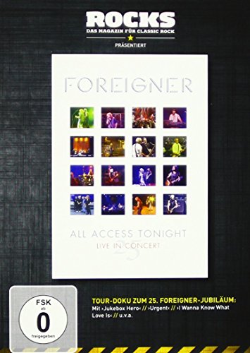 Foreigner - All Access Tonight /Live in Convert - Rocks... - Musique & Instruments Amazon Allemagne à 2.52€