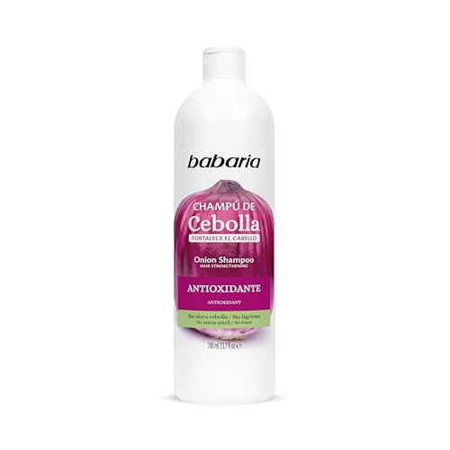 Babaria Shampoo, Cebolla Champú Antioxidante, 700 ml - Beauté & Parfums Amazon Italie à 2.13€
