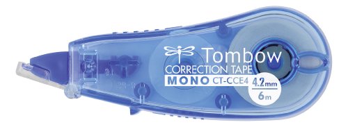 Tombow CT-CCE4-BE-B Correcteur frontal Mono CCE 4,2 mm X 6... - Fournitures Bureau Amazon France à 2.62€