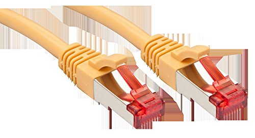 LINDY Cat.6 S/FTP Network Cable, Copper, 250MHz, Yellow... - High-Tech & Électronique Amazon Royaume-Uni à 5.02€