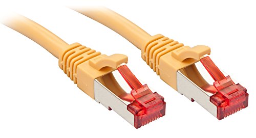 LINDY Cat.6 S/FTP Network Cable, Copper, 250MHz, Yellow, 2m - Nouvelle promo Amazon à 5.10€