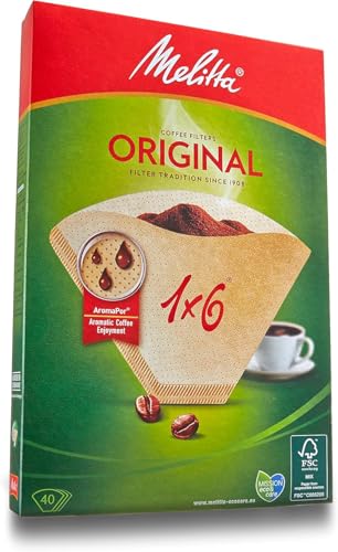 Filtre Cornet Papier bte40 Brun 1x6 - Sports & Fitness Amazon France à 3.10€