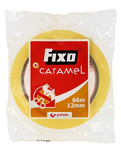 Fixo CARAMEL 75005100 Nastro adesivo trasparente, 66 x 12... - High-Tech & Électronique en promo à 5.95€