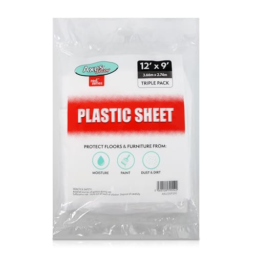 Axus Décor AXU/DSP129 Polyäthylen-Schutzfolie (3er-Pack) - Livres & eBooks Amazon Allemagne à 5.94€