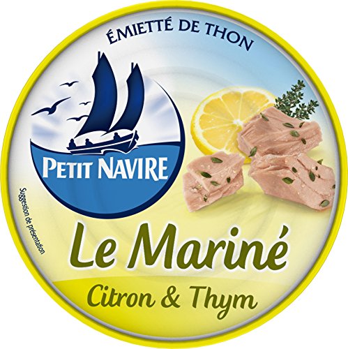 Petit Navire Emietté de Thon le Mariné Citron & Thym Boîte... - Épicerie en promo à 3.09€
