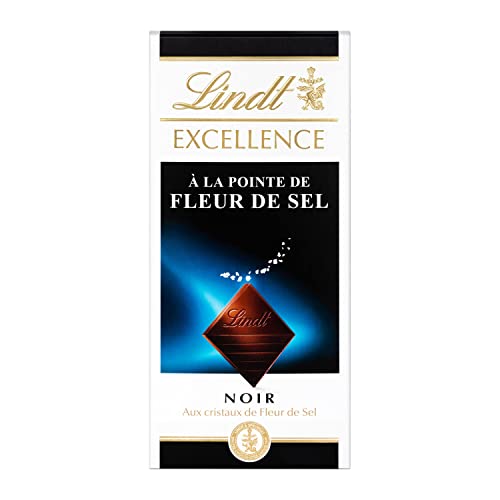 Lindt - Tablette Fleur de Sel EXCELLENCE - Chocolat Noir... - High-Tech & Électronique Amazon France à 2.65€
