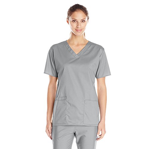 WonderWink - Camiseta de Manga Corta para Mujer Gris XXXXXL - Amazon Espagne à 19.59€