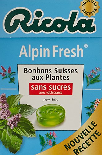 Ricola Bonbons Suisse aux Plantes Alpin Fresh sans Sucres... - Jardin & Extérieur Amazon France à 2.49€