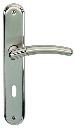 Alpertec Türbeschlag Betty - LS Messing Edelstahlfarbig/Edel... - Home & Kitchen Amazon Germany à 39.95€